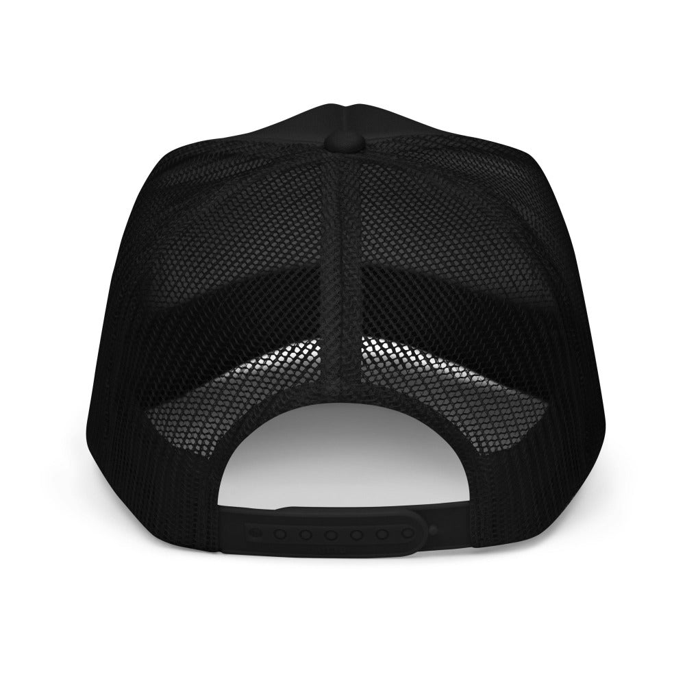 Black Foam Trucker Hat