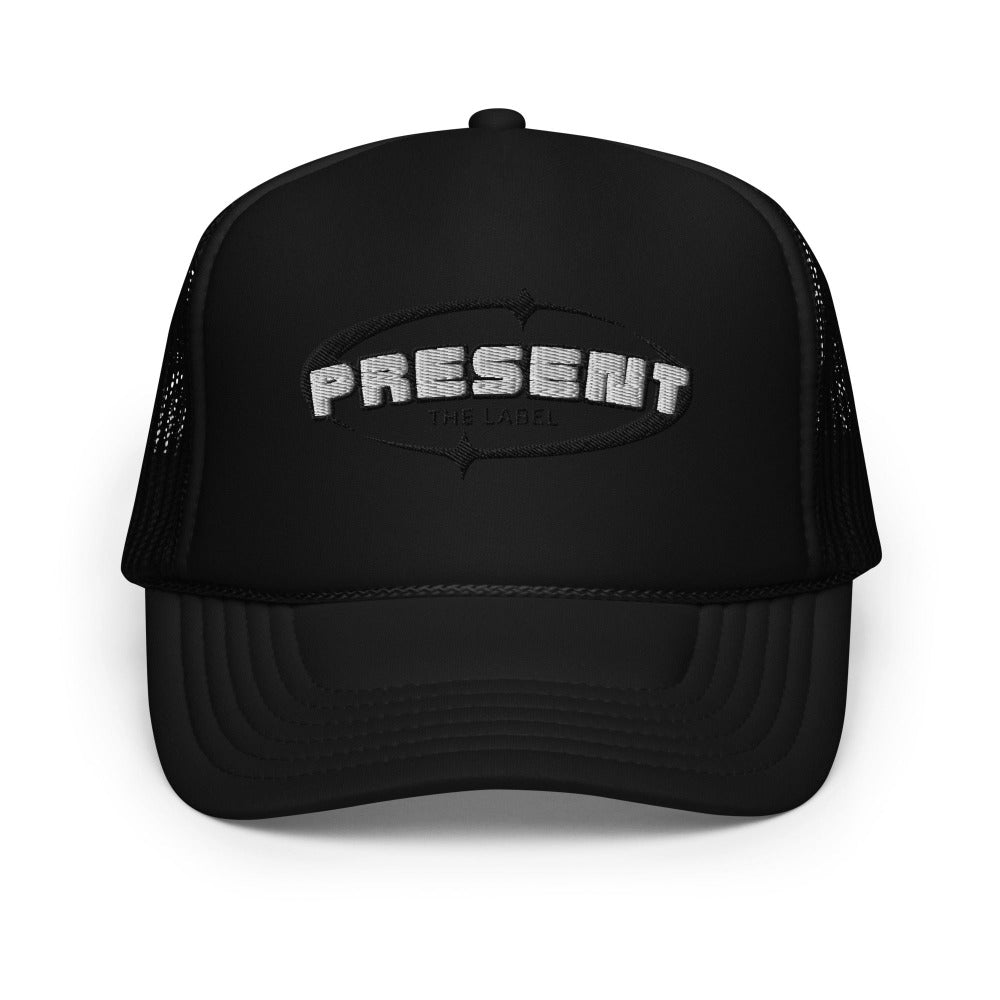 Black Foam Trucker Hat