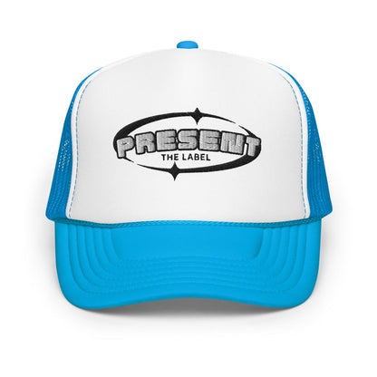 Blue/White Foam Trucker Hat