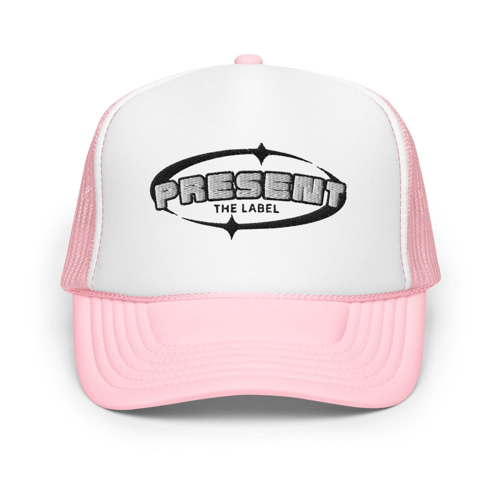 Pink/White Foam Trucker Hat